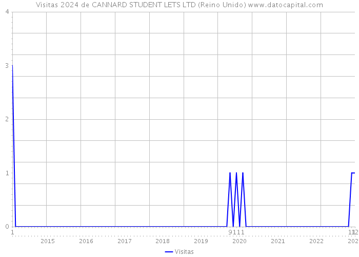 Visitas 2024 de CANNARD STUDENT LETS LTD (Reino Unido) 