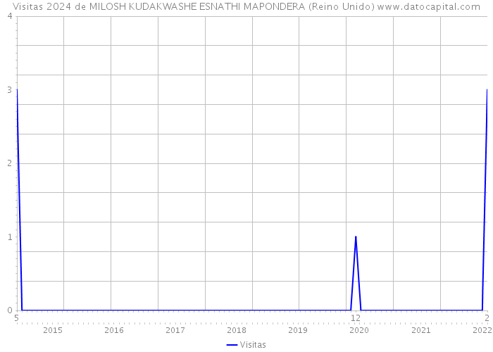 Visitas 2024 de MILOSH KUDAKWASHE ESNATHI MAPONDERA (Reino Unido) 