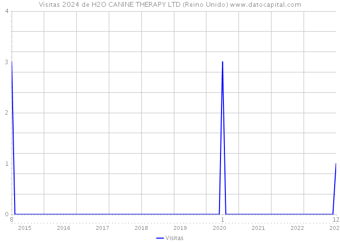 Visitas 2024 de H2O CANINE THERAPY LTD (Reino Unido) 