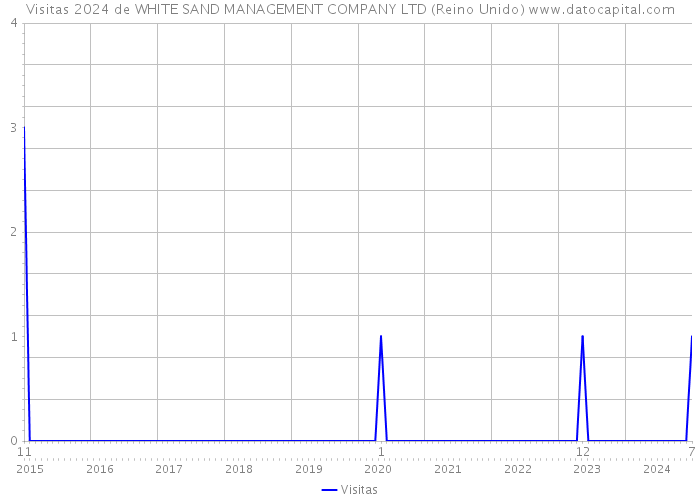 Visitas 2024 de WHITE SAND MANAGEMENT COMPANY LTD (Reino Unido) 