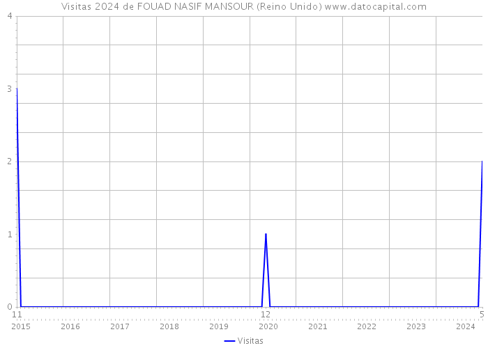 Visitas 2024 de FOUAD NASIF MANSOUR (Reino Unido) 