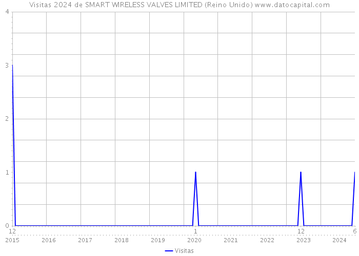 Visitas 2024 de SMART WIRELESS VALVES LIMITED (Reino Unido) 