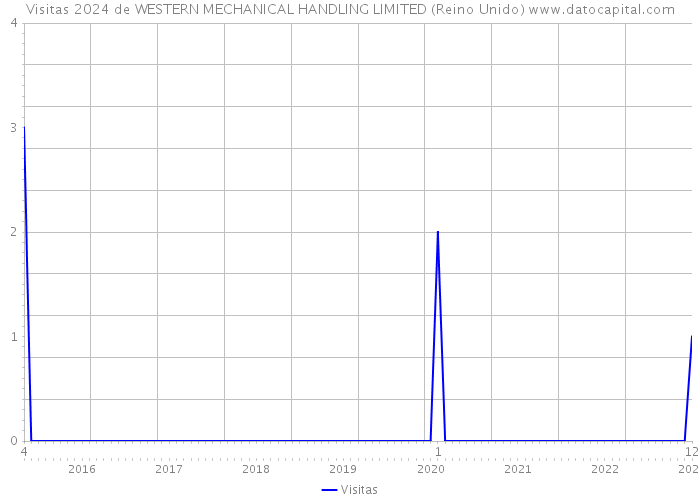 Visitas 2024 de WESTERN MECHANICAL HANDLING LIMITED (Reino Unido) 