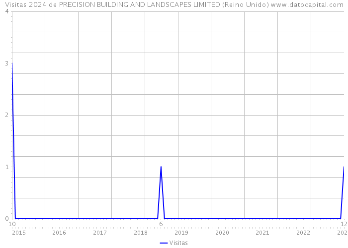 Visitas 2024 de PRECISION BUILDING AND LANDSCAPES LIMITED (Reino Unido) 