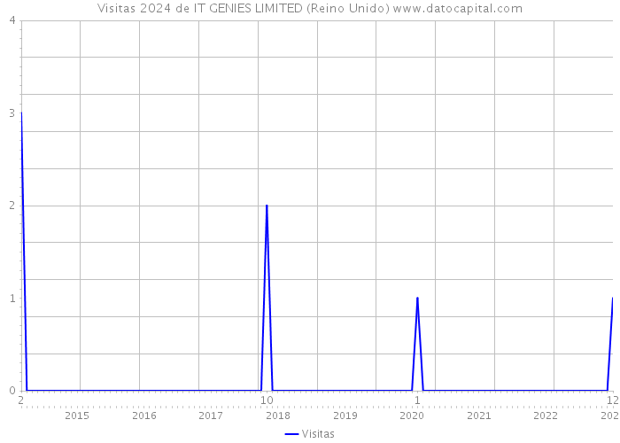 Visitas 2024 de IT GENIES LIMITED (Reino Unido) 