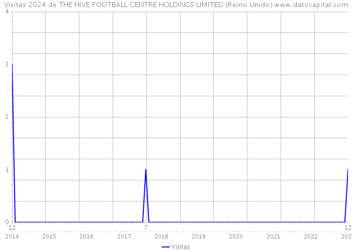 Visitas 2024 de THE HIVE FOOTBALL CENTRE HOLDINGS LIMITED (Reino Unido) 