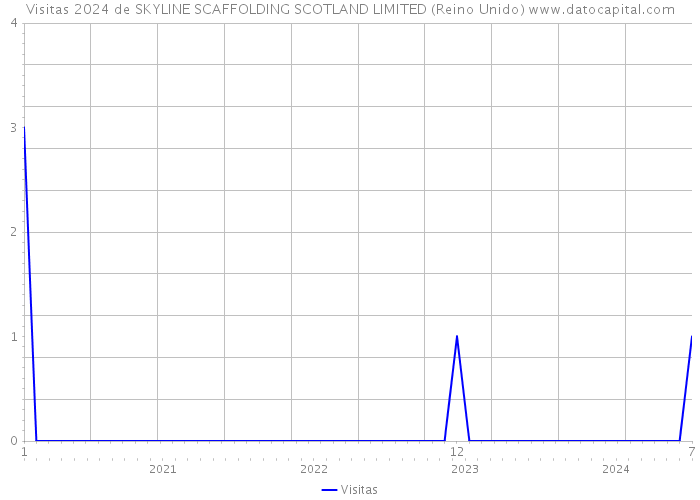 Visitas 2024 de SKYLINE SCAFFOLDING SCOTLAND LIMITED (Reino Unido) 