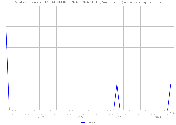 Visitas 2024 de GLOBAL VM INTERNATIONAL LTD (Reino Unido) 