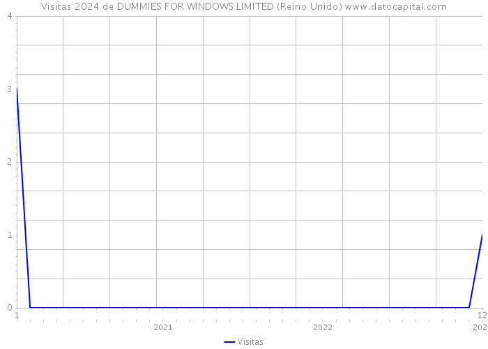 Visitas 2024 de DUMMIES FOR WINDOWS LIMITED (Reino Unido) 