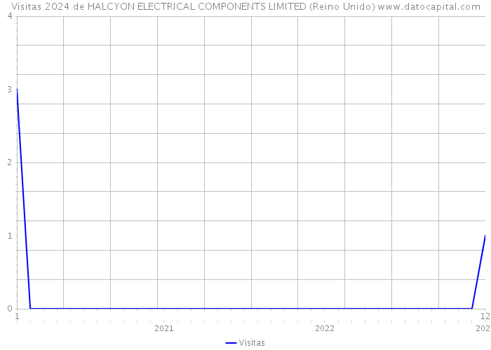 Visitas 2024 de HALCYON ELECTRICAL COMPONENTS LIMITED (Reino Unido) 