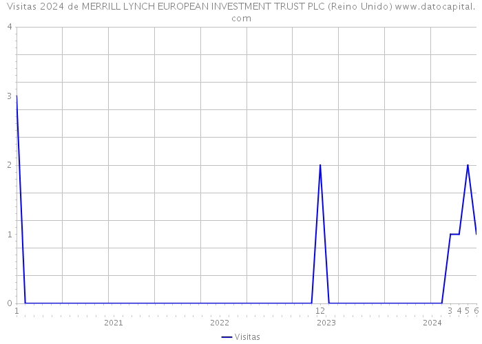 Visitas 2024 de MERRILL LYNCH EUROPEAN INVESTMENT TRUST PLC (Reino Unido) 