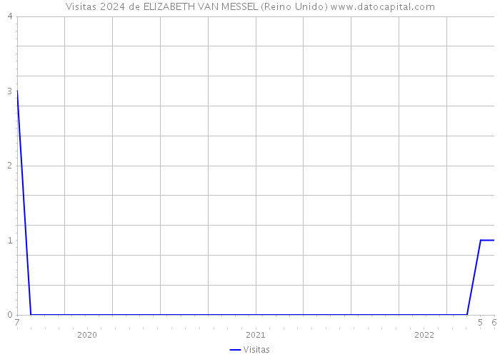 Visitas 2024 de ELIZABETH VAN MESSEL (Reino Unido) 