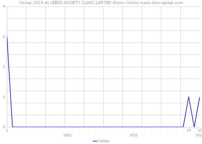 Visitas 2024 de LEEDS ANXIETY CLINIC LIMITED (Reino Unido) 