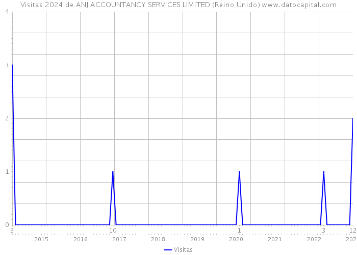 Visitas 2024 de ANJ ACCOUNTANCY SERVICES LIMITED (Reino Unido) 