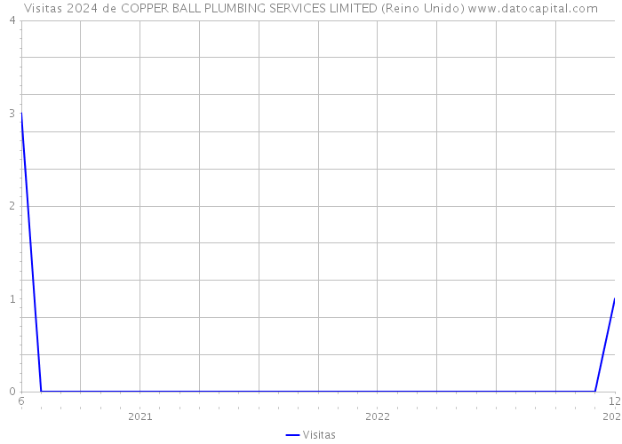 Visitas 2024 de COPPER BALL PLUMBING SERVICES LIMITED (Reino Unido) 