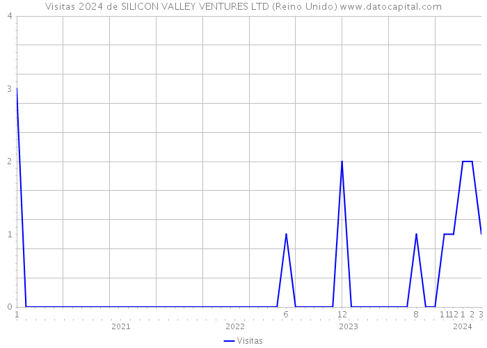 Visitas 2024 de SILICON VALLEY VENTURES LTD (Reino Unido) 