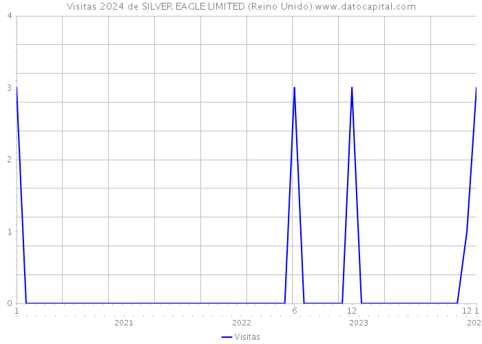 Visitas 2024 de SILVER EAGLE LIMITED (Reino Unido) 