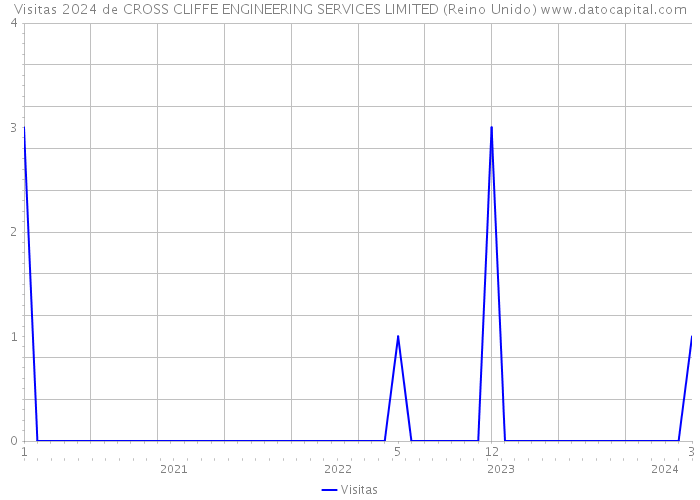 Visitas 2024 de CROSS CLIFFE ENGINEERING SERVICES LIMITED (Reino Unido) 