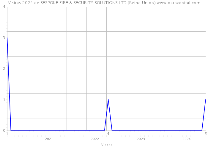 Visitas 2024 de BESPOKE FIRE & SECURITY SOLUTIONS LTD (Reino Unido) 