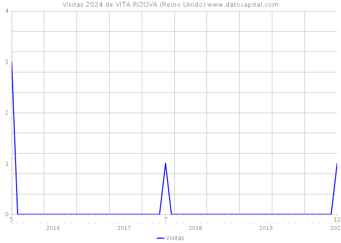 Visitas 2024 de VITA RIZOVA (Reino Unido) 