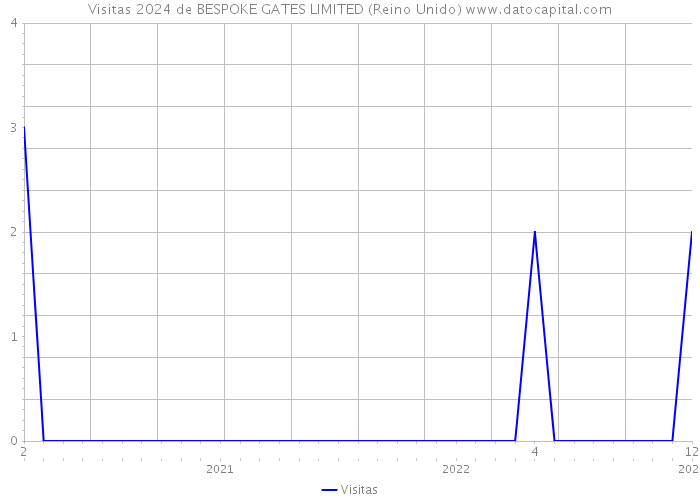 Visitas 2024 de BESPOKE GATES LIMITED (Reino Unido) 