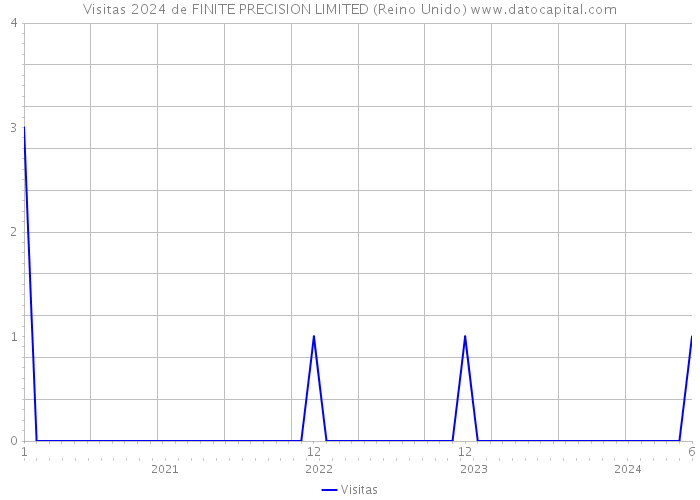 Visitas 2024 de FINITE PRECISION LIMITED (Reino Unido) 