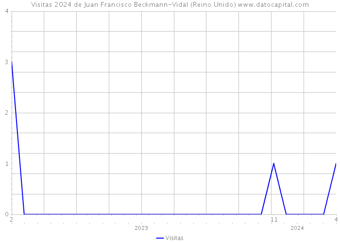 Visitas 2024 de Juan Francisco Beckmann-Vidal (Reino Unido) 