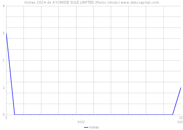 Visitas 2024 de AYOMIDE SULE LIMITED (Reino Unido) 