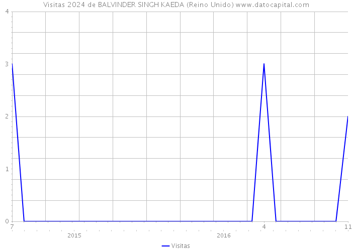 Visitas 2024 de BALVINDER SINGH KAEDA (Reino Unido) 