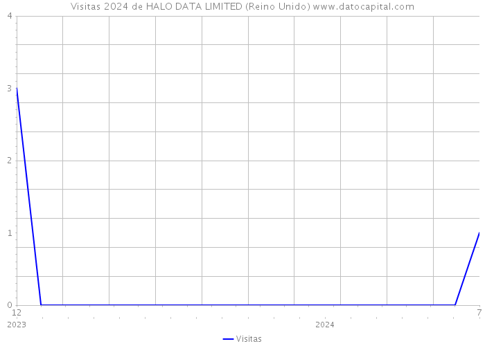 Visitas 2024 de HALO DATA LIMITED (Reino Unido) 