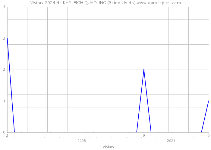 Visitas 2024 de KAYLEIGH QUADLING (Reino Unido) 