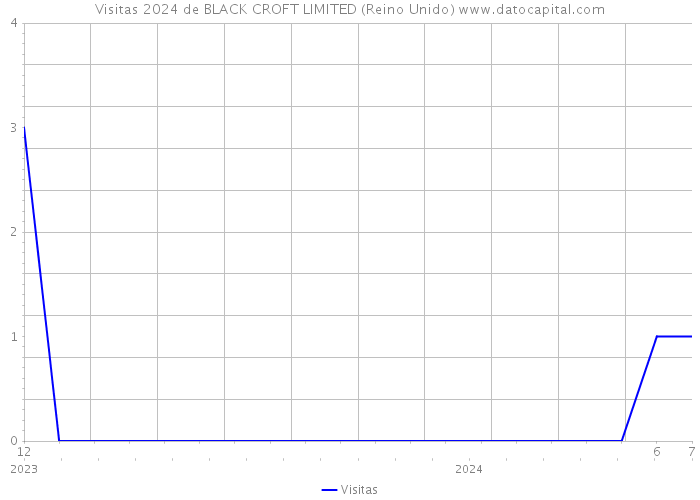 Visitas 2024 de BLACK CROFT LIMITED (Reino Unido) 