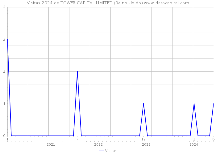 Visitas 2024 de TOWER CAPITAL LIMITED (Reino Unido) 