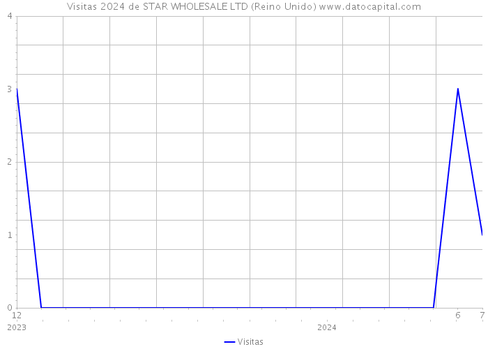 Visitas 2024 de STAR WHOLESALE LTD (Reino Unido) 