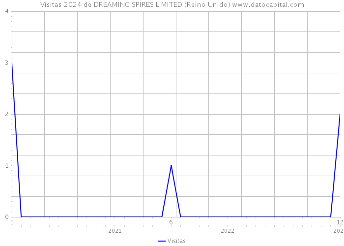 Visitas 2024 de DREAMING SPIRES LIMITED (Reino Unido) 