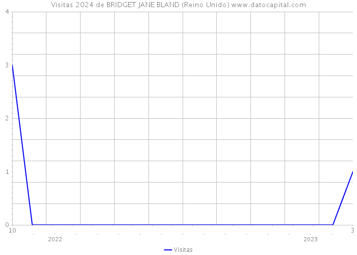 Visitas 2024 de BRIDGET JANE BLAND (Reino Unido) 