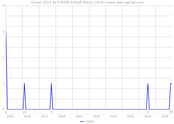 Visitas 2024 de ASHUR ASHUR (Reino Unido) 