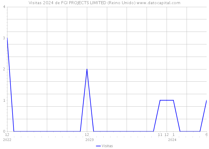 Visitas 2024 de FGI PROJECTS LIMITED (Reino Unido) 