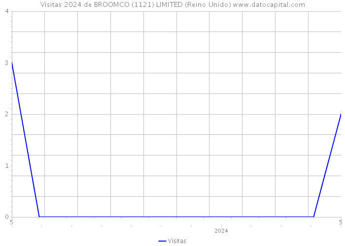 Visitas 2024 de BROOMCO (1121) LIMITED (Reino Unido) 