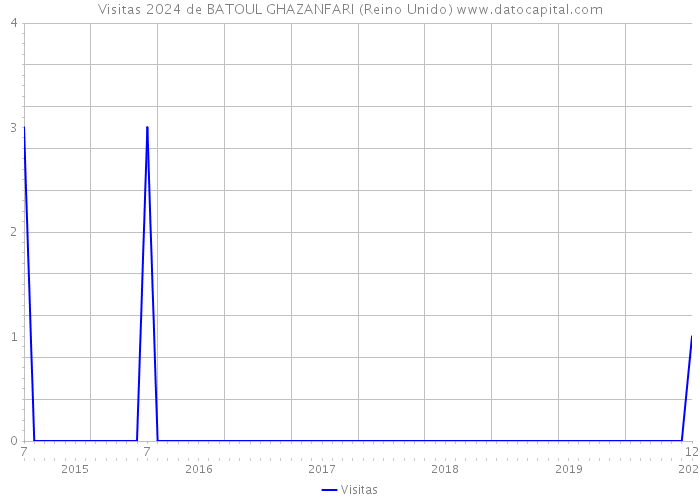 Visitas 2024 de BATOUL GHAZANFARI (Reino Unido) 