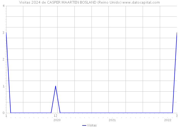 Visitas 2024 de CASPER MAARTEN BOSLAND (Reino Unido) 