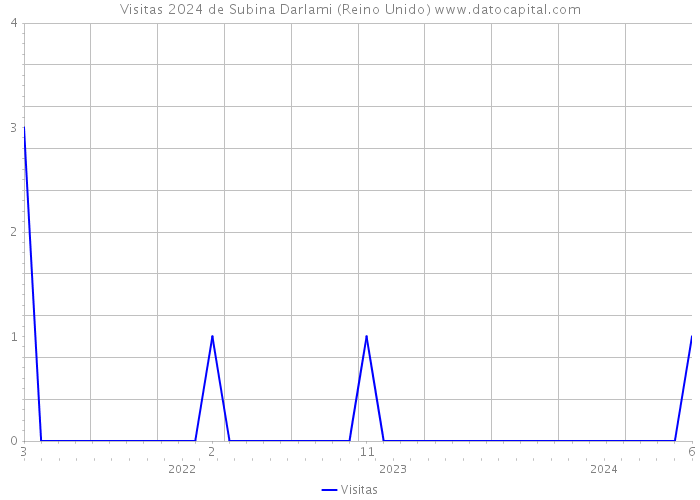 Visitas 2024 de Subina Darlami (Reino Unido) 