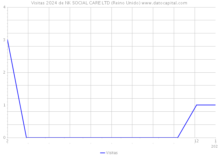 Visitas 2024 de NK SOCIAL CARE LTD (Reino Unido) 