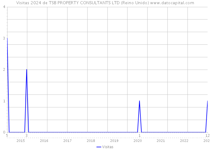 Visitas 2024 de TSB PROPERTY CONSULTANTS LTD (Reino Unido) 