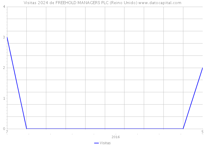 Visitas 2024 de FREEHOLD MANAGERS PLC (Reino Unido) 