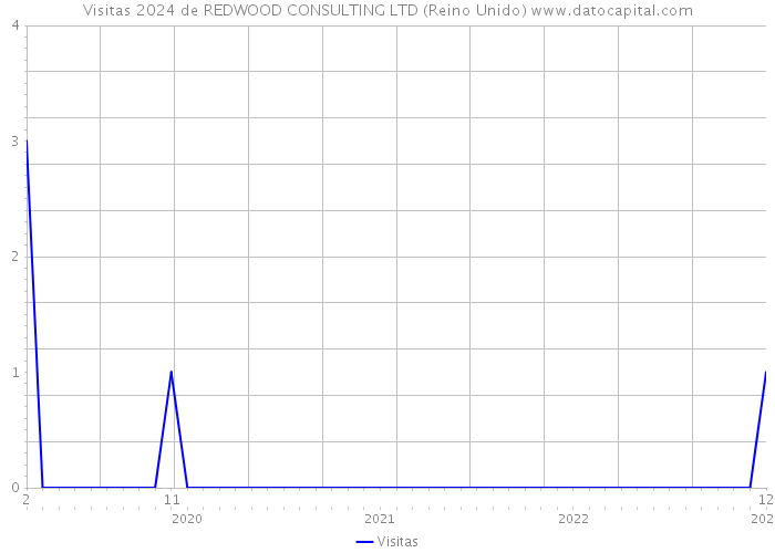 Visitas 2024 de REDWOOD CONSULTING LTD (Reino Unido) 