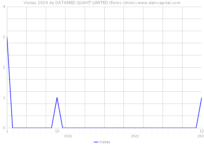 Visitas 2024 de DATAMED QUANT LIMITED (Reino Unido) 