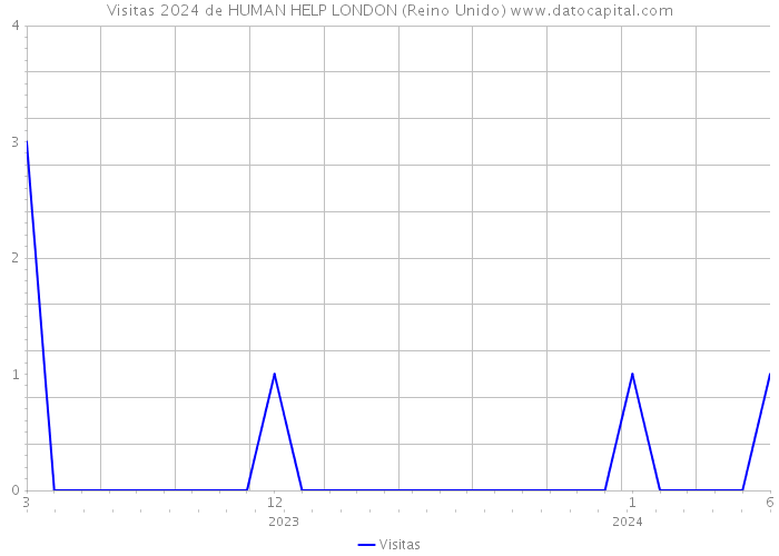 Visitas 2024 de HUMAN HELP LONDON (Reino Unido) 