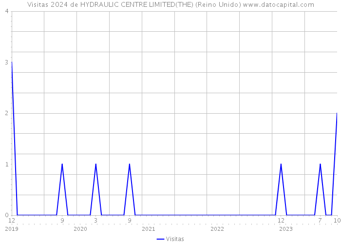 Visitas 2024 de HYDRAULIC CENTRE LIMITED(THE) (Reino Unido) 