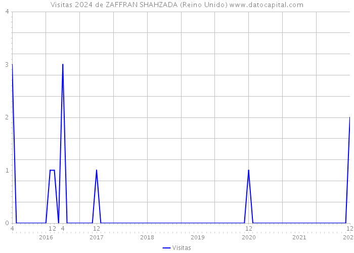 Visitas 2024 de ZAFFRAN SHAHZADA (Reino Unido) 